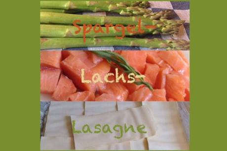 Grün, orange & weiß – oder – Spargel-Lachs-Lasagne, ein Fall von mhhmm….:-))