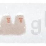 Google Doodle Schneeaffe
