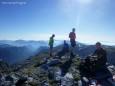 Ringkamp (2153 m) - Neues Gipfelkreuz durch die Bergrettung. Foto: Gerhard Wagner