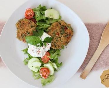 [Ni] Abwechslung auf dem Speiseplan: herzhafte Grünkernküchlein {Rezept}