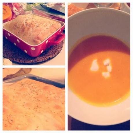 Kürbis- Karotten- Ingwer Suppe