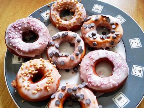 Rezept: Donuts mit Zuckerguss