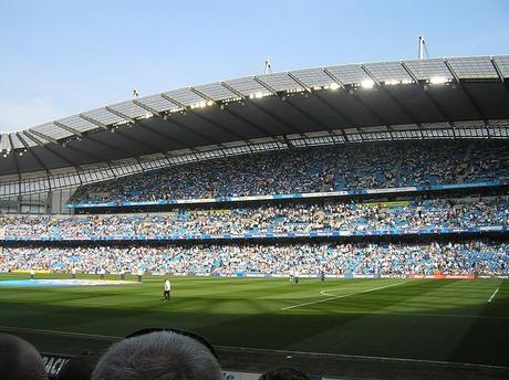 Wie hier im Manchester Stadium werden in Brasilien die Stadien gut gefüllt sein. (c)stella_gonzales2003/flickr.com