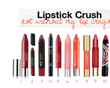 Lipstick Crush … not without my lip crayon