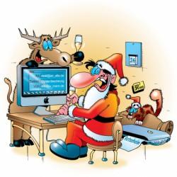 Wenn der Weihnachtsmann ein Blogger wär…Meine Email zum Nordpol