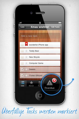wunderlist To-do Listen: Aufgabenlisten auf iPhone, PC und Mac kostenlos synchronisiert