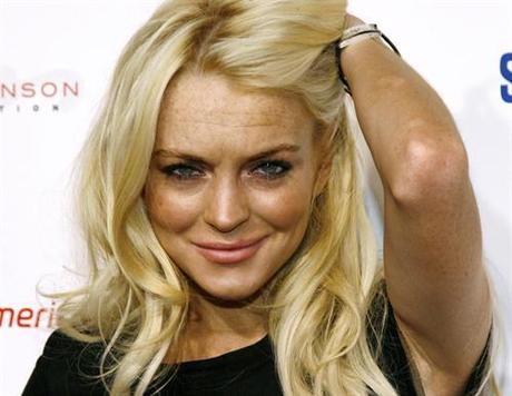 File photo of actress Lindsay Lohan at Vibiana in Los Angeles