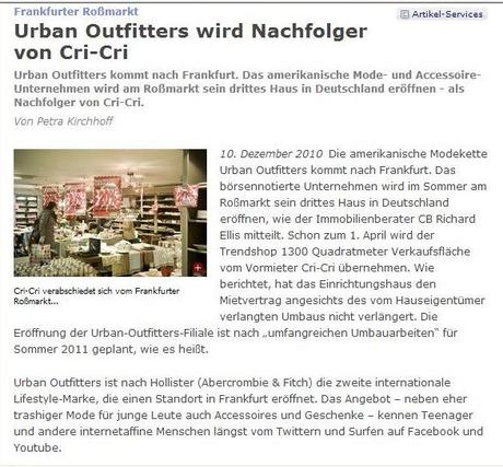 Frankfurt - Fashion - News