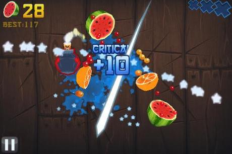 Fruit Ninja Lite – Teste deine virtuellen Schwertkunst und werde der Früchte Ninja auf deinem iPhone/iPod touch