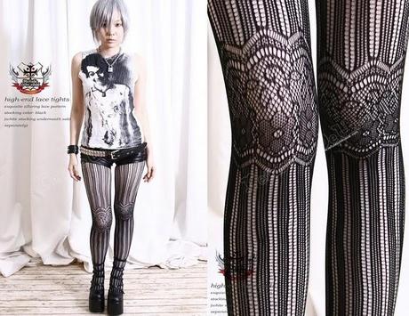 Gothic Lace Tights