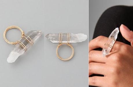 DIY: Vanessa Mooney Quartz Wire Wrap Ring