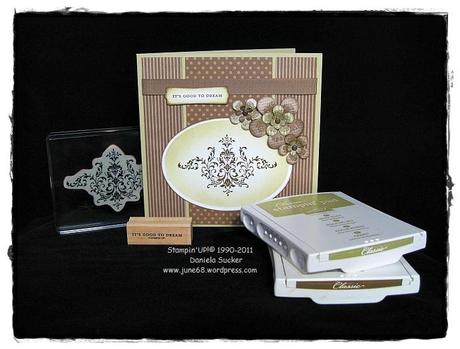 STAMPIN’UP! ~ IT’S GOOD TO DREAM ………