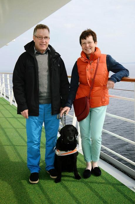 barrierefreies Reisen: Erster Blindenführhund geht mit AIDA auf Kreuzfahrt