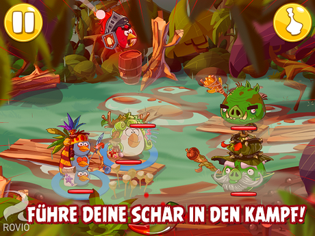 Angry Birds Epic – Möge die Schlacht um die Schweineinsel beginnen