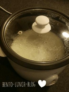 Wie koche ich Reis im Reiskocher?
