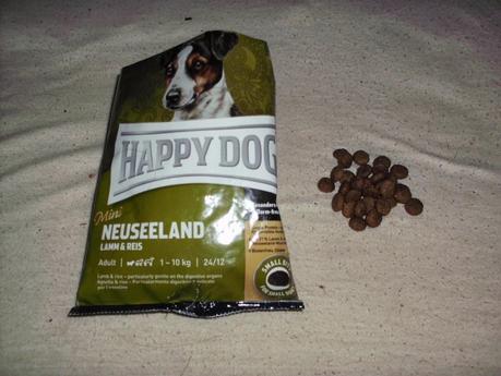 Futterprobe von Happy Dog