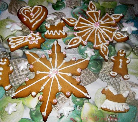 Decorated Gingerbread | Dekorierte Lebkuchen