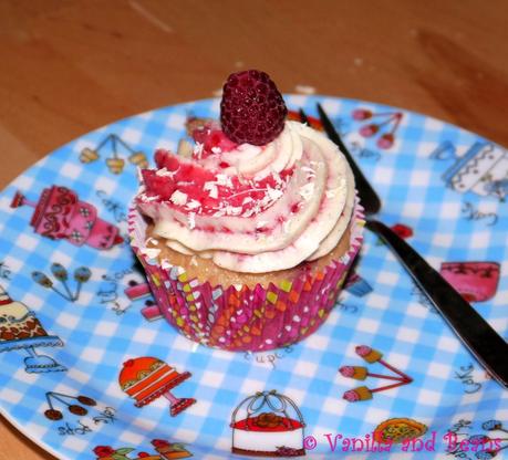 Himbeer-Vanille-Cupcakes