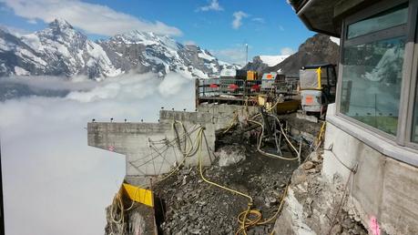 Baustelle Schilthorn