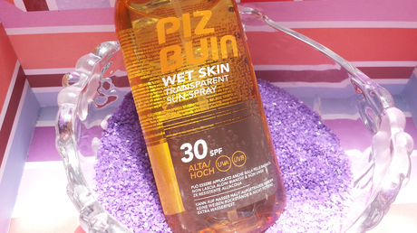 Alle Jahre wieder - Sonnenschutz // Review: Piz Buin Wet Skin Transparent Sun Spray SPF 30