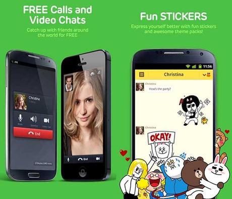 Line-kostenlose-messaging-app-android-ios