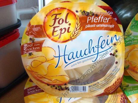 Hauchfeiner Käse von Fol Epi auf´s Brot