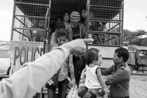 Kambodschanische Arbeiter fliehen aus Thailand