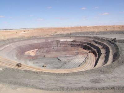 Tagebau der Prominent Hill Mine (Australien), Foto: 