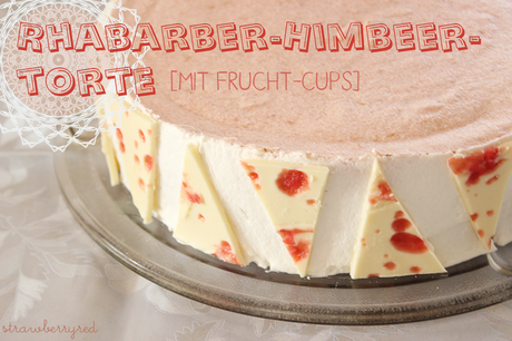 Rhabarber-Himbeer-Torte