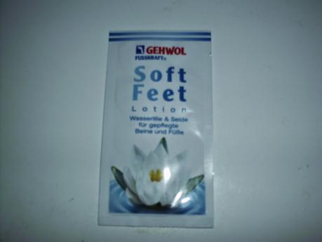Soft Feet Lotion (Wasserlilie und Seide) Probe