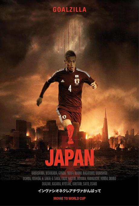 Mov(i)e To World Cup: Fußballstars auf Filmplakate
