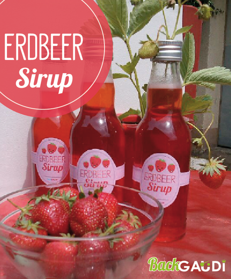 Erdbeer Sirup