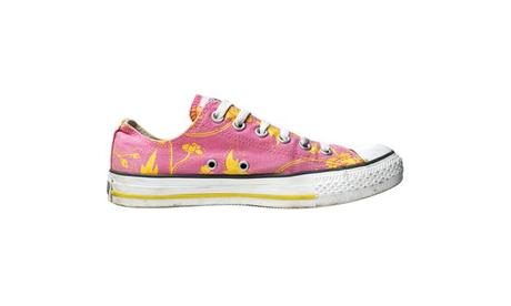 Converse Chuck Taylor All Star Chucks OX (Oxford) 1X153 Pink Gelb Flowers Orchid Low © Holger Dölle