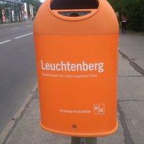 Immer ein sauberer Spruch – Papierkörbe in Berlin