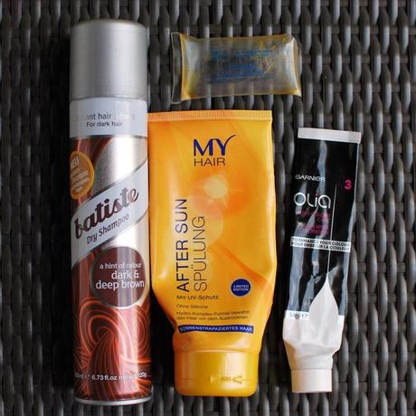 batiste trockenshampoo dry shampoo | my after sun spülung | olia after colour care | swiss o par