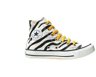 #Converse Schuhe All Star Chucks 131084 Zebra Print Hi Cut