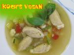 vegane Griesnockerlsuppe