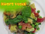 veganer avocado salat