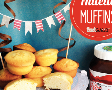 Muffins mit Nutellafüllung
