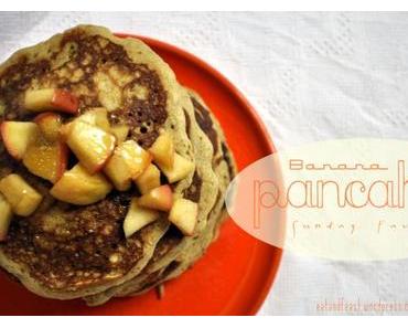 Geliebter Sunday Morning Treat: Banana Pancakes