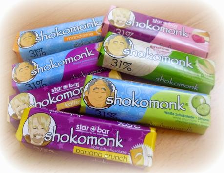 Produkttest Shokomonk Schokoladen Riegel
