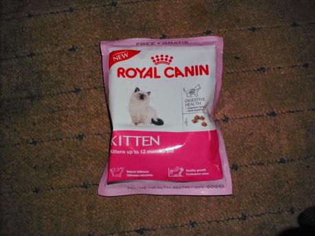 Katzenfutterprobe von Royal Canin