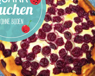 Quarkkuchen ohne Boden