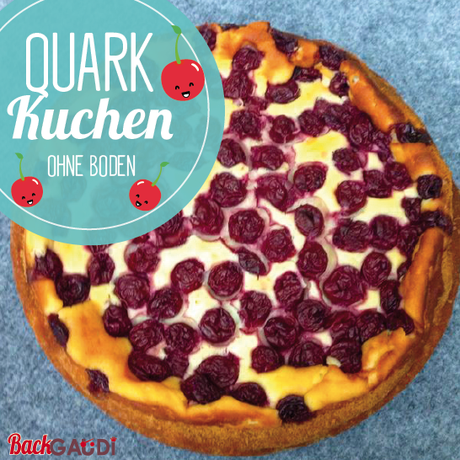 Quarkkuchen ohne Boden