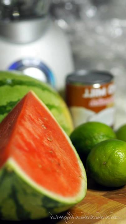 Zutaten: Wassermelone und Limetten
