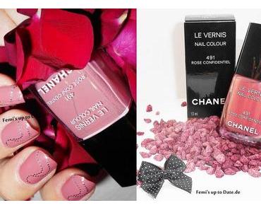 Chanel Nail Colour  " Rose Confidentiel 491 "