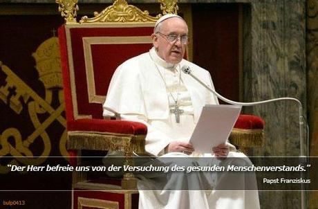 Papst: Alle Nichtchristen sind die Verweltlichung des Teufels
