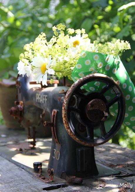 Eine Tüte Blumen