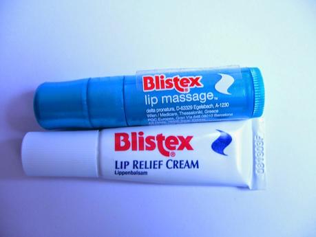 Review  Blistex Lippenpflege | Lip massage und Lip Relief Cream
