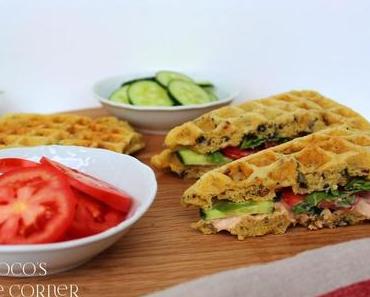 Waffelsandwiches - Nervennahrung für Fussballabende